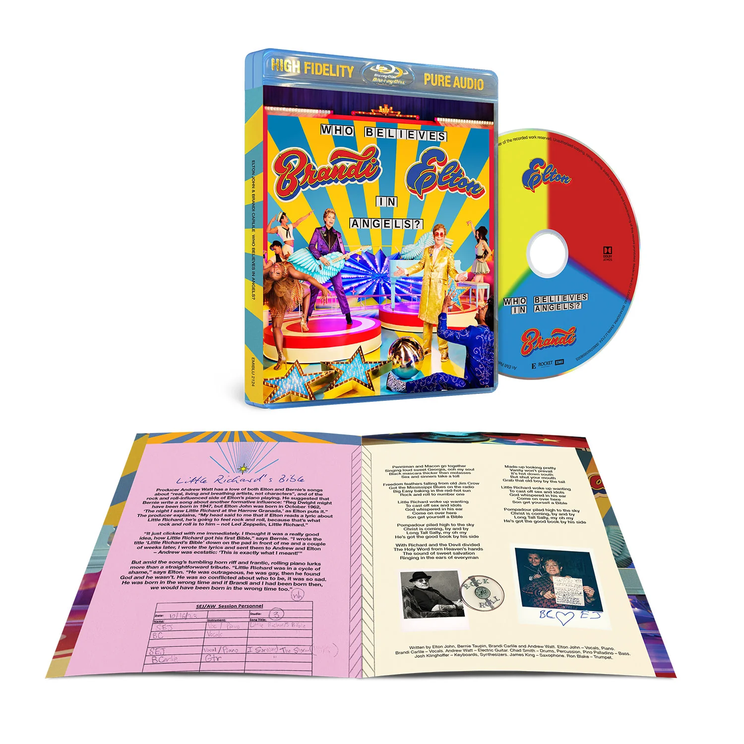 #39 in the SDE Surround Series: Elton John and Brandi Carlile / Who Believes In Angels? SDE exclusive blu-ray - Image 3