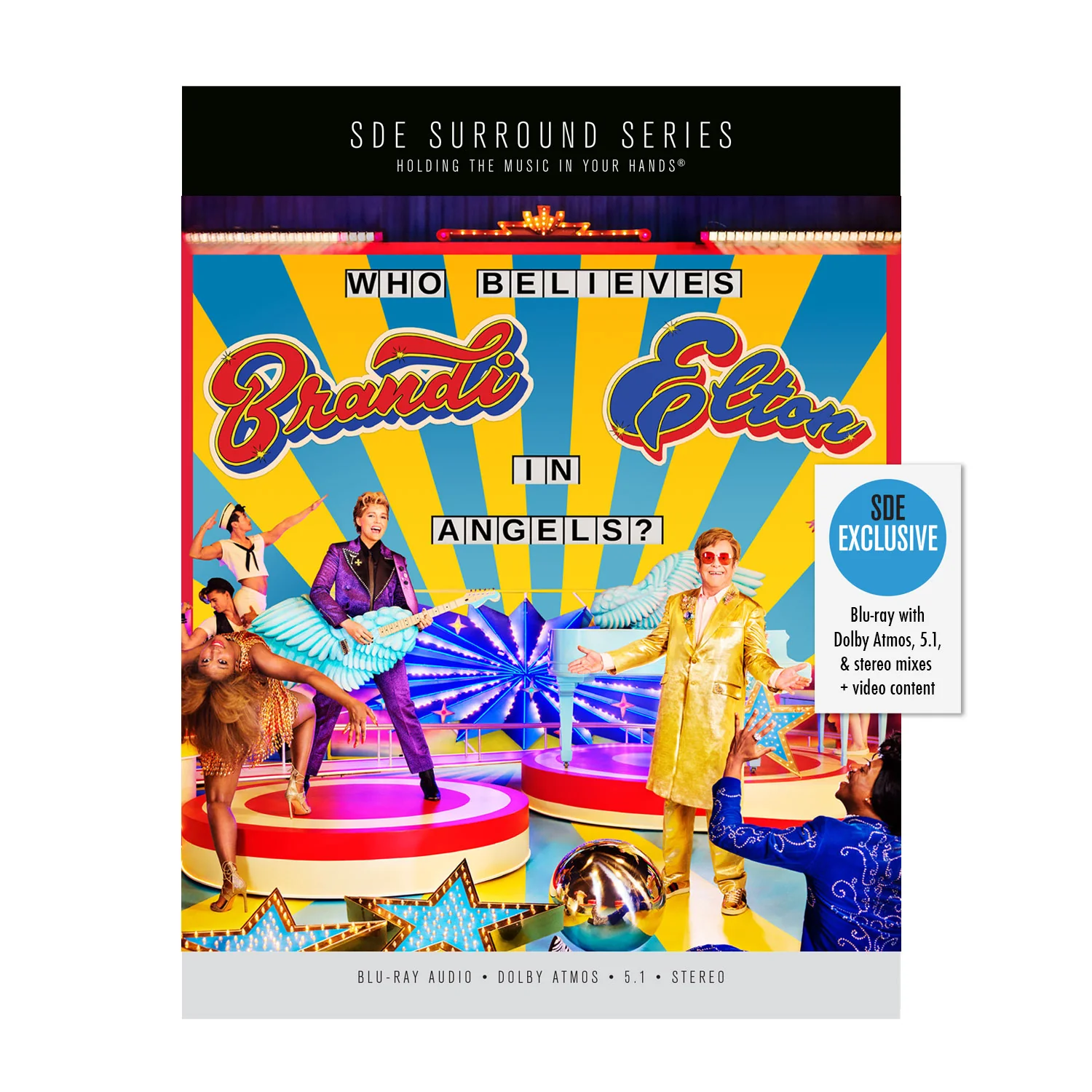 #39 in the SDE Surround Series: Elton John and Brandi Carlile / Who Believes In Angels? SDE exclusive blu-ray - Image 4