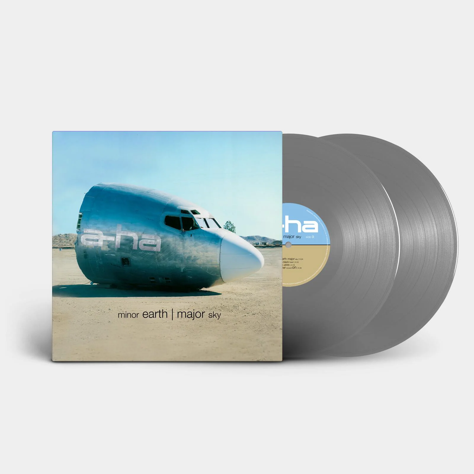 a-ha / Minor Earth Major Sky 2LP silver vinyl
