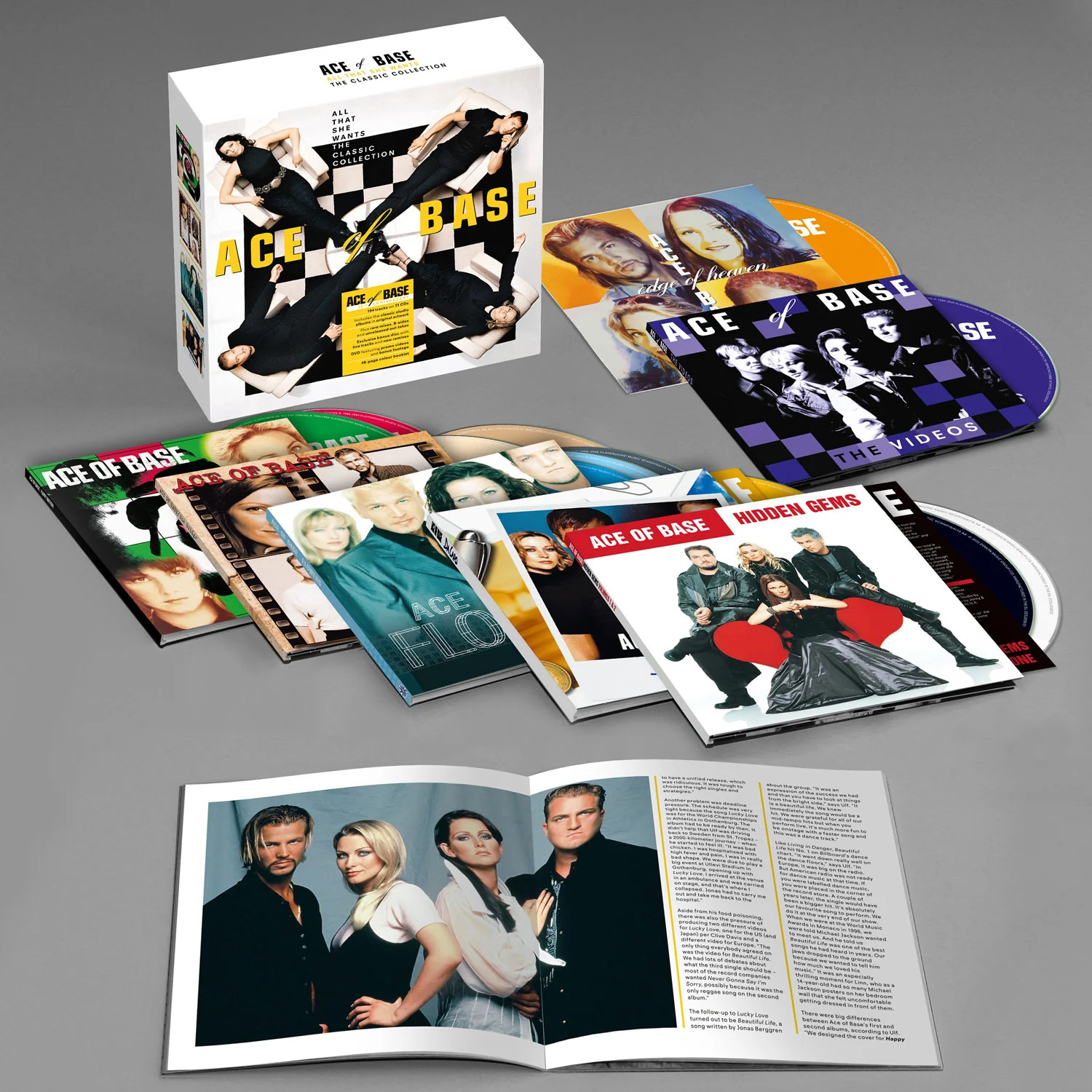 Ace Of Base / All That She Wants: The Classic Collection 11CD+DVD box set - Image 3