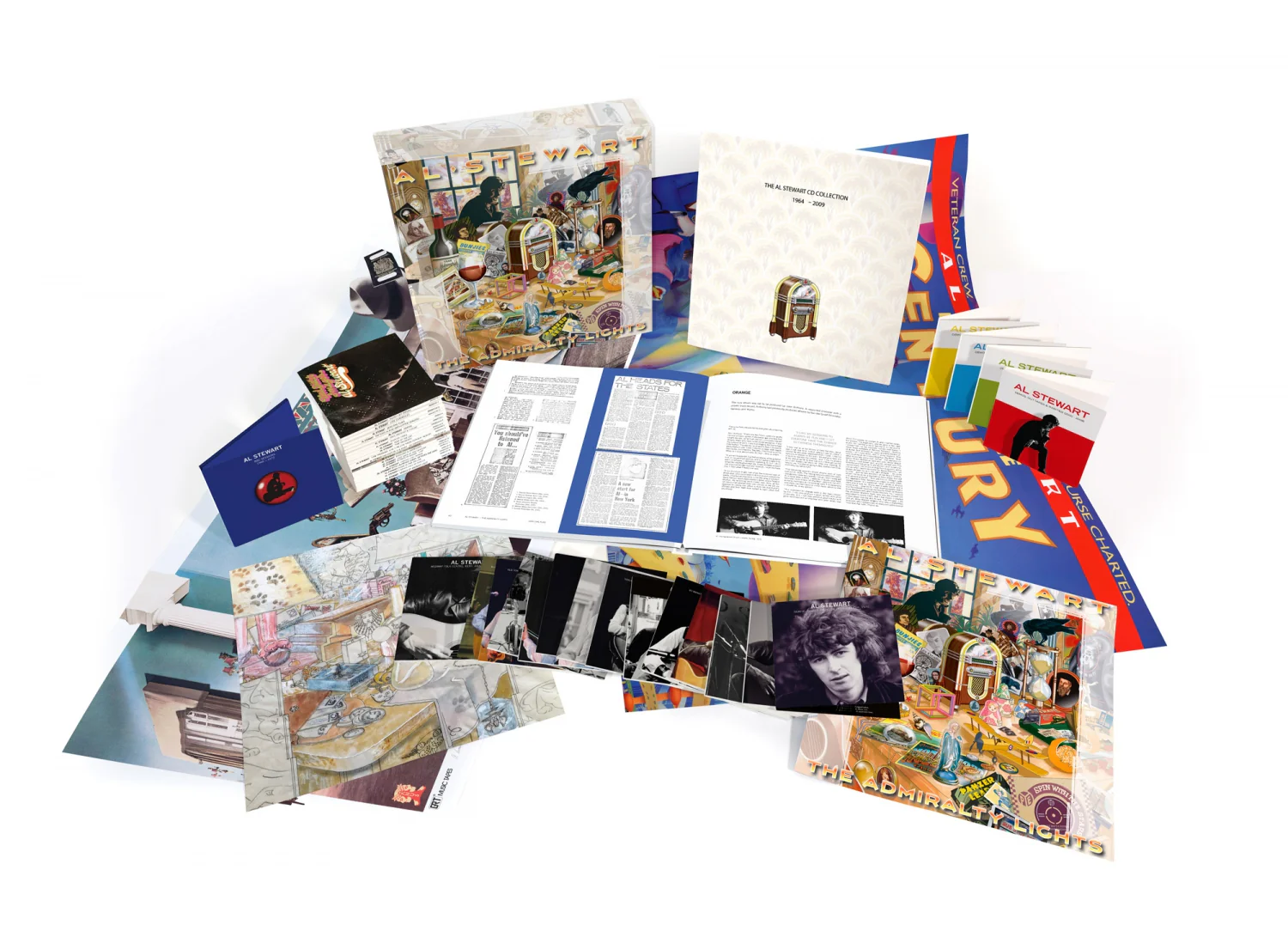 Al Stewart / The Admiralty Lights: Complete Studio, Live and Rare 1964-2009 / 50CD box set - Image 2