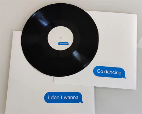 Pet Shop Boys / I Don't Wanna 12-inch vinyl single - Image 2