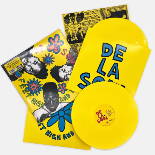 De La Soul / 3 Feet High and Rising BUNDLE: SDE blu-ray + 2LP yellow vinyl - Image 3