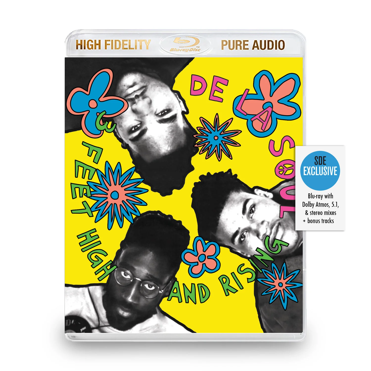De La Soul / 3 Feet High and Rising BUNDLE: SDE blu-ray + 2LP yellow vinyl - Image 4