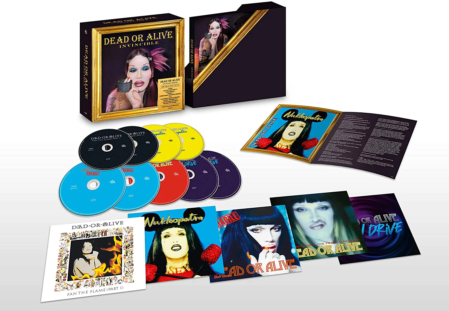Dead Or Alive / Invincible 9CD box set - Image 2