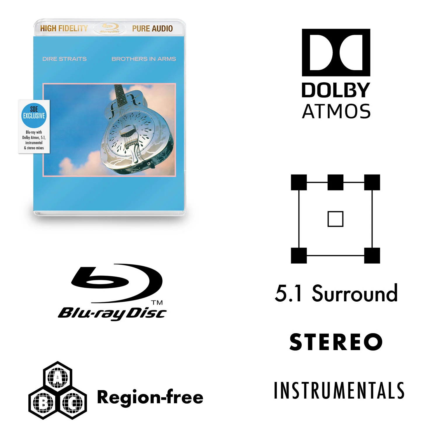 Dire Straits / Brothers in Arms BUNDLE: SDE exclusive blu-ray + 3CD deluxe - Image 3