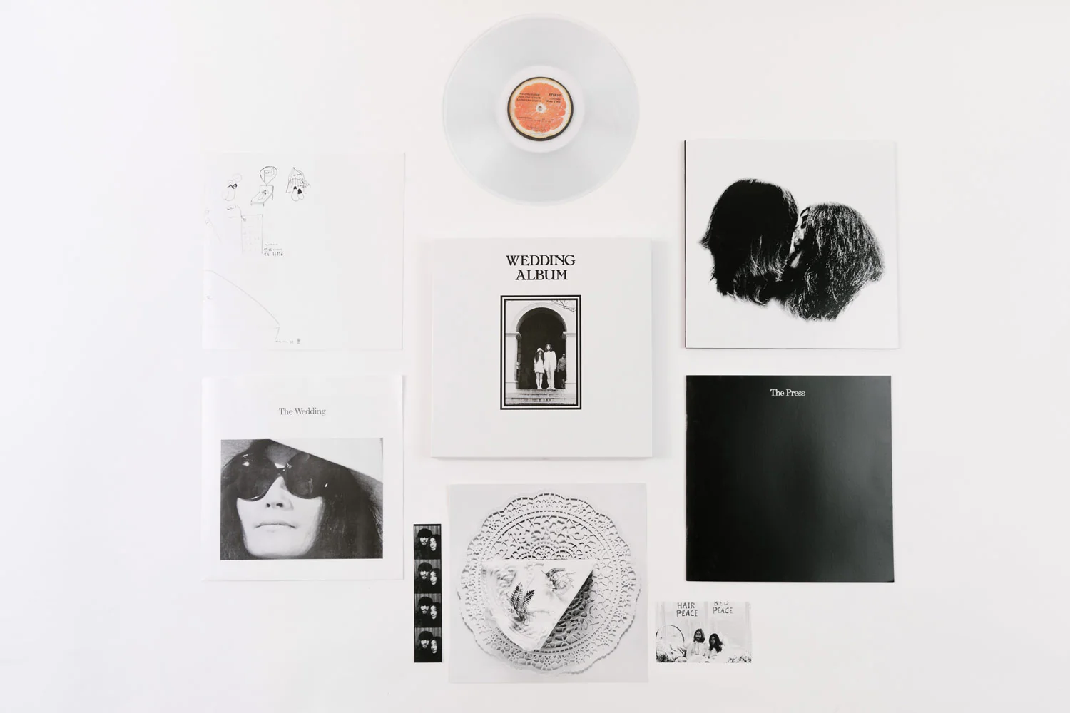 John Lennon & Yoko Ono / Unfinished Music No. 3: Wedding Album / 50th anniversary WHITE vinyl limited edition - Image 2