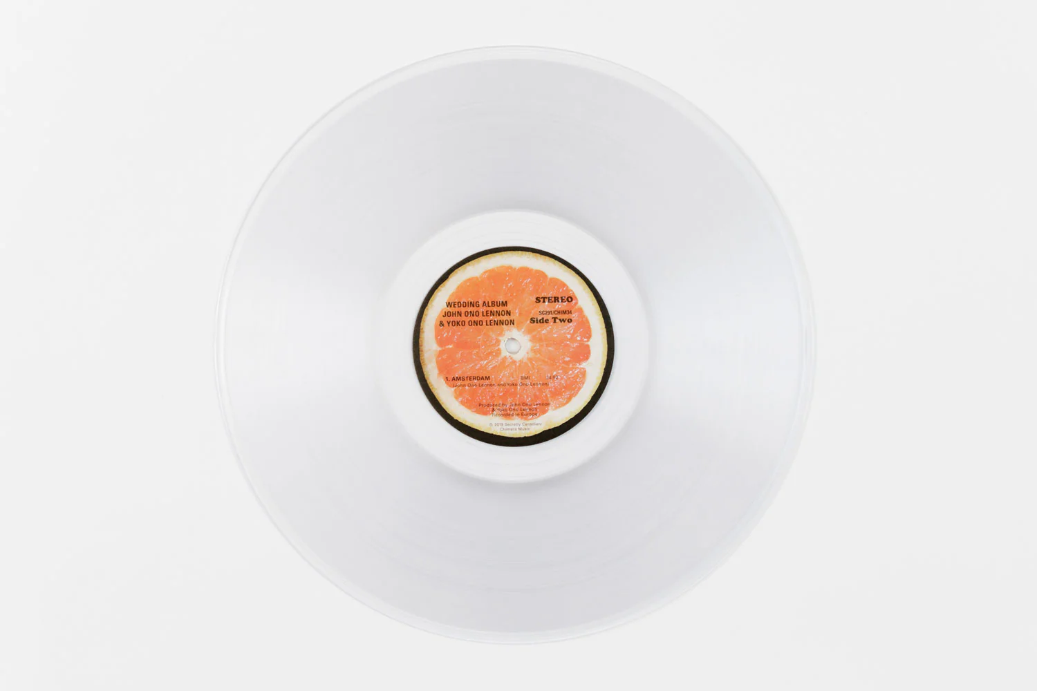 John Lennon & Yoko Ono / Unfinished Music No. 3: Wedding Album / 50th anniversary WHITE vinyl limited edition - Image 3