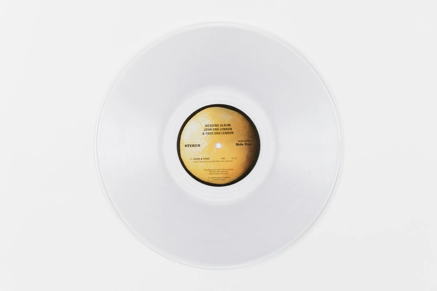 John Lennon & Yoko Ono / Unfinished Music No. 3: Wedding Album / 50th anniversary WHITE vinyl limited edition - Image 4