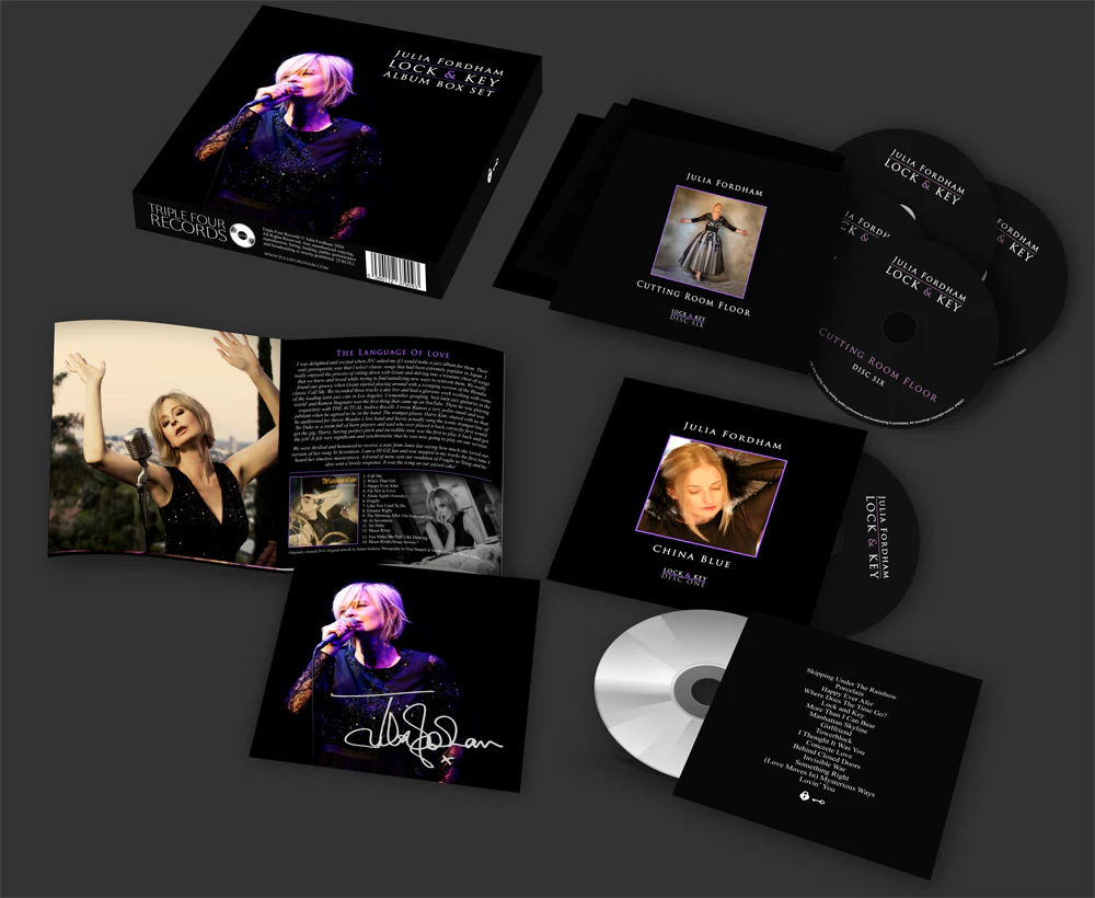 Julia Fordham / Lock & Key 6CD SIGNED box set - Image 2