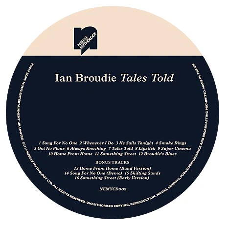 LIMITED SIGNED EDITION: Ian Broudie / Tales Told - CD edition - Image 3