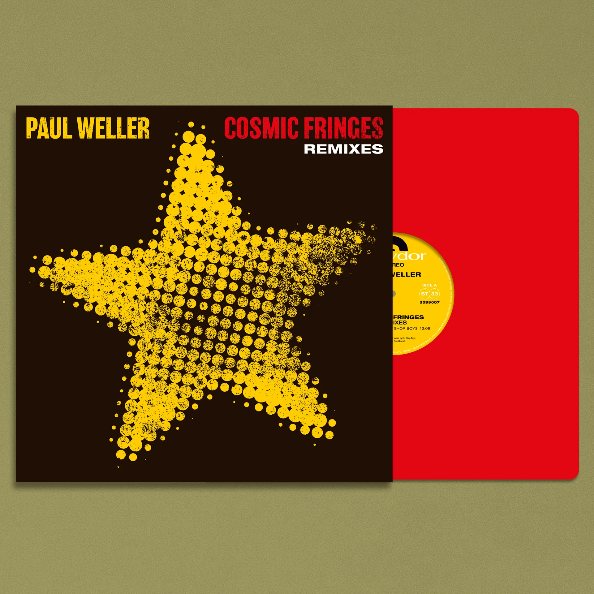 Paul Weller / Cosmic Fringes (Remixes) 12-inch single - Image 2