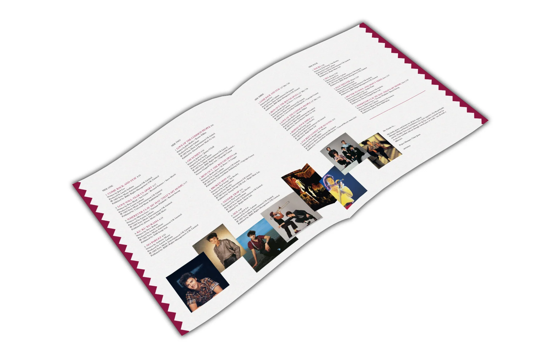 Paul Young / No Parlez 2LP expanded edition on clear vinyl - Image 4