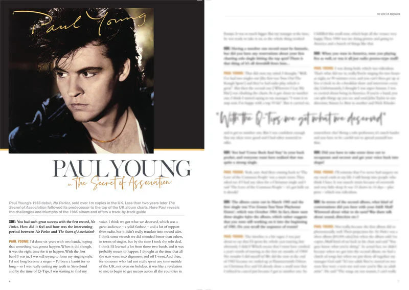 Paul Young on The Secret of Association -  a limited edition keepsake booklet #11 *SIGNED* by Paul Young' - Image 2