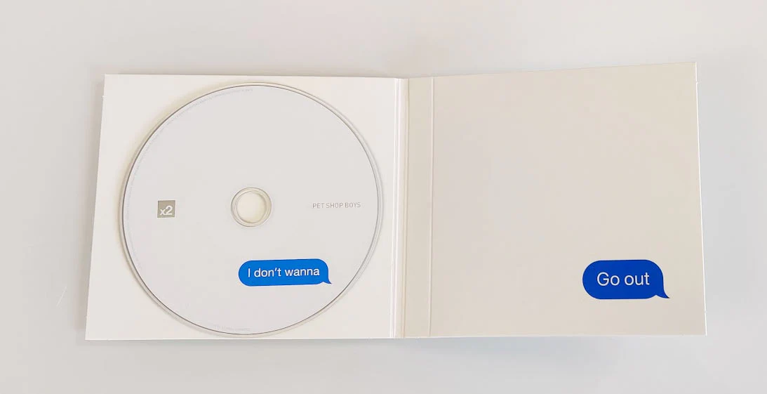 Pet Shop Boys / I Don't Wanna CD single - Image 2