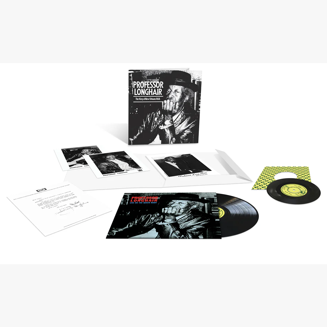 Professor Longhair / Live on the Queen Mary deluxe vinyl LP - Image 2