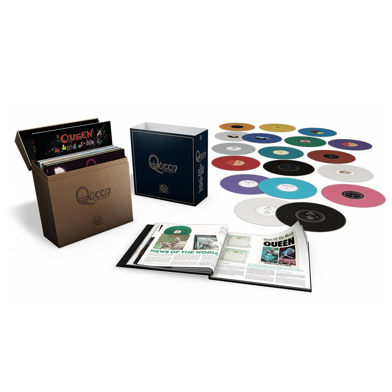 Queen / The Studio Collection 18LP coloured vinyl box set - Image 2