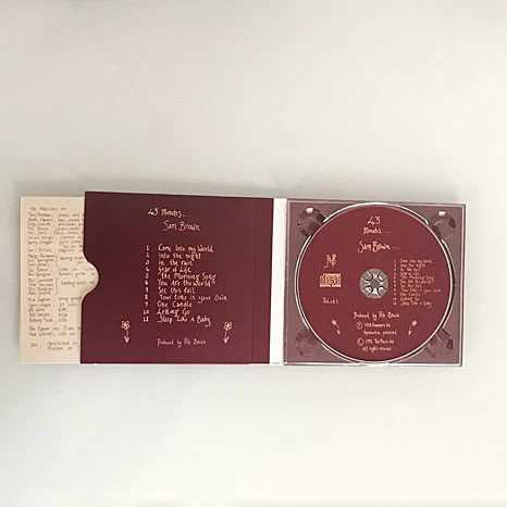 Sam Brown / 43 Minutes remastered *SIGNED* CD edition - Image 3