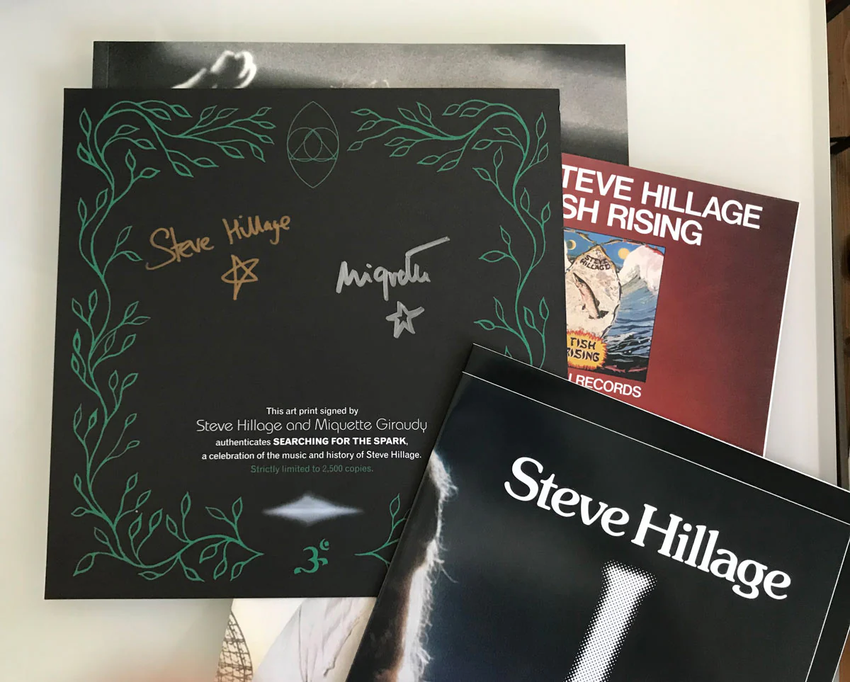 Steve Hillage / Search for the Spark / 22CD box with exclusive SIGNED photo print - Image 7