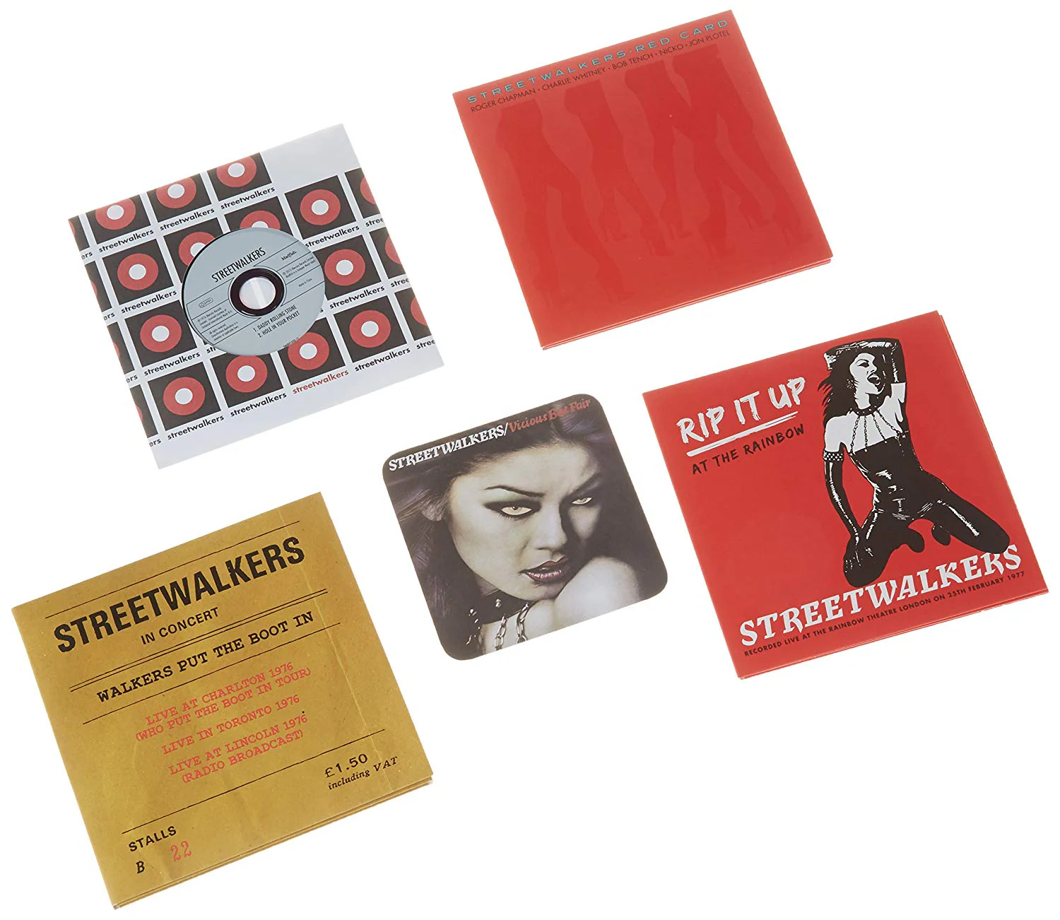 Streetwalkers / I'm Walking: The Complete Streetwalkers 1974-1977 / 15CD *signed* box set - Image 10