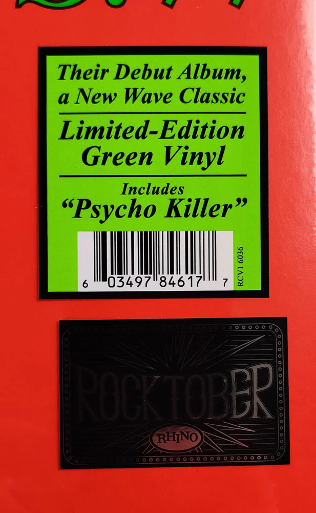 Talking Heads coloured vinyl bundle - Image 5