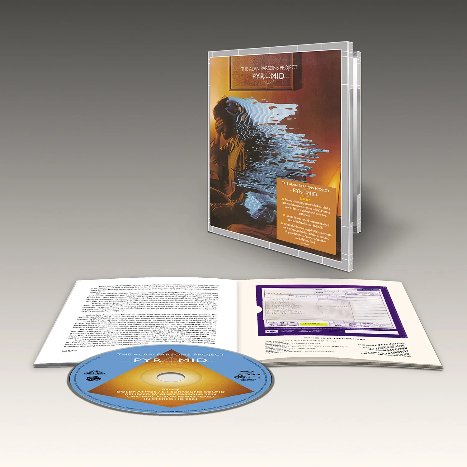 The Alan Parsons Project / Pyramid standalone blu-ray edition - Image 3