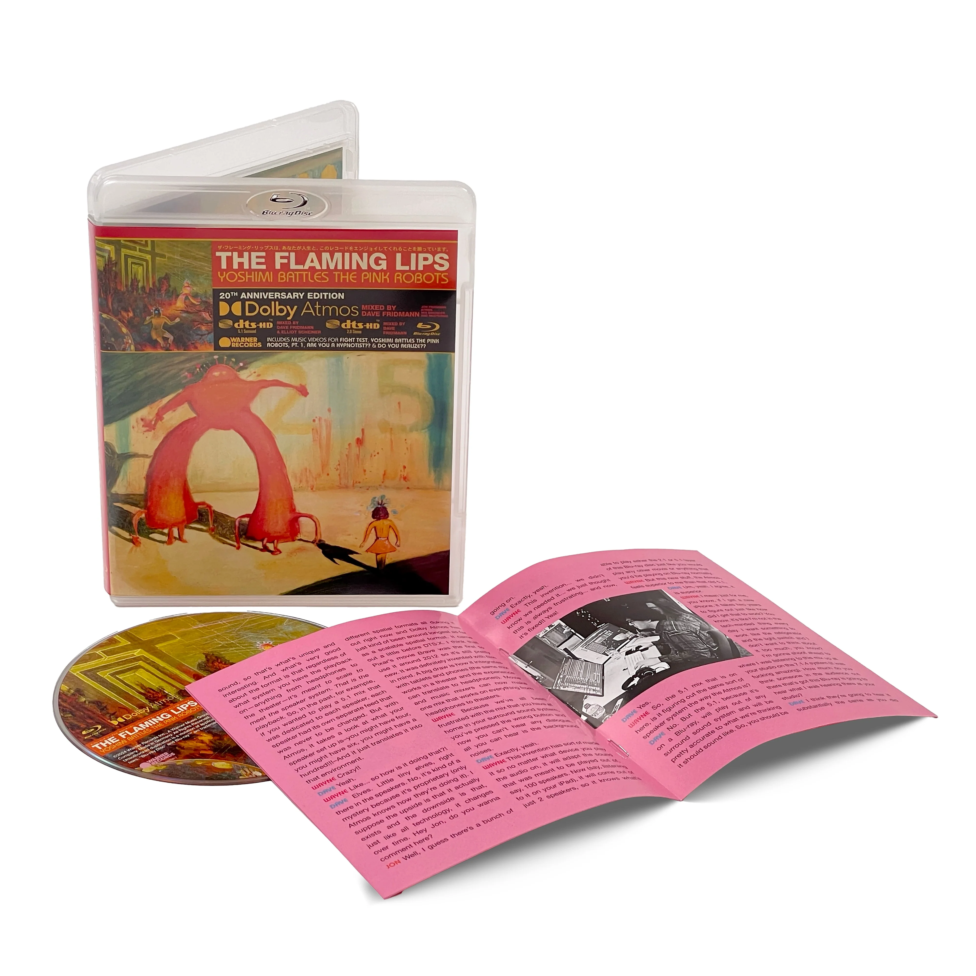 The Flaming Lips / Yoshimi Battles The Pink Robots blu-ray audio - Image 3