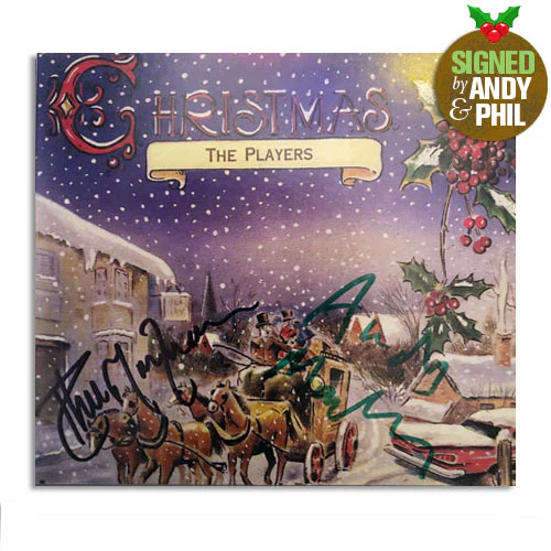 The Players / Christmas CD - signed by Andy MacKay and Phil Manzanera