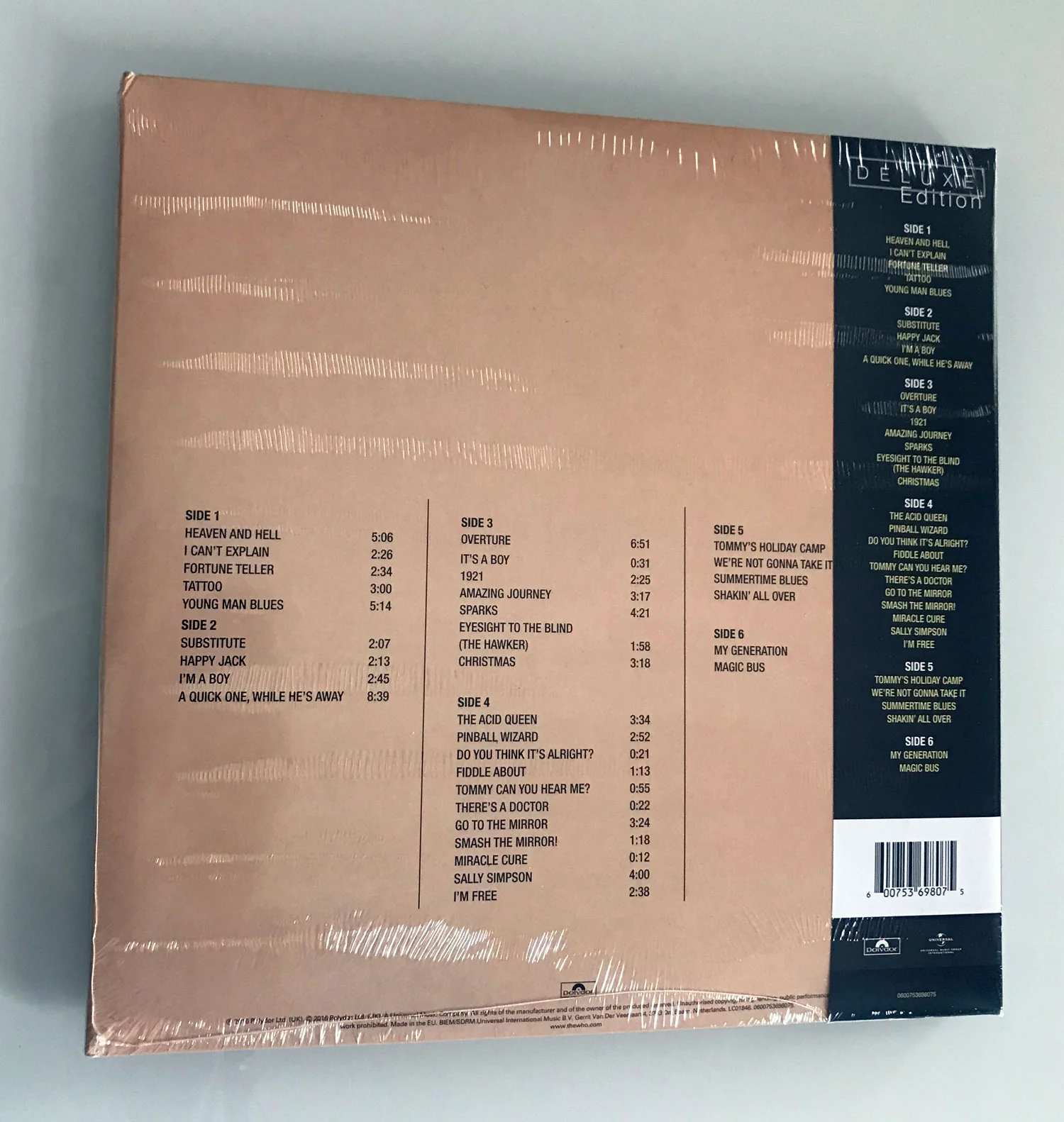 The Who / Live at Leeds 3LP deluxe half-speed mastered vinyl - Image 2