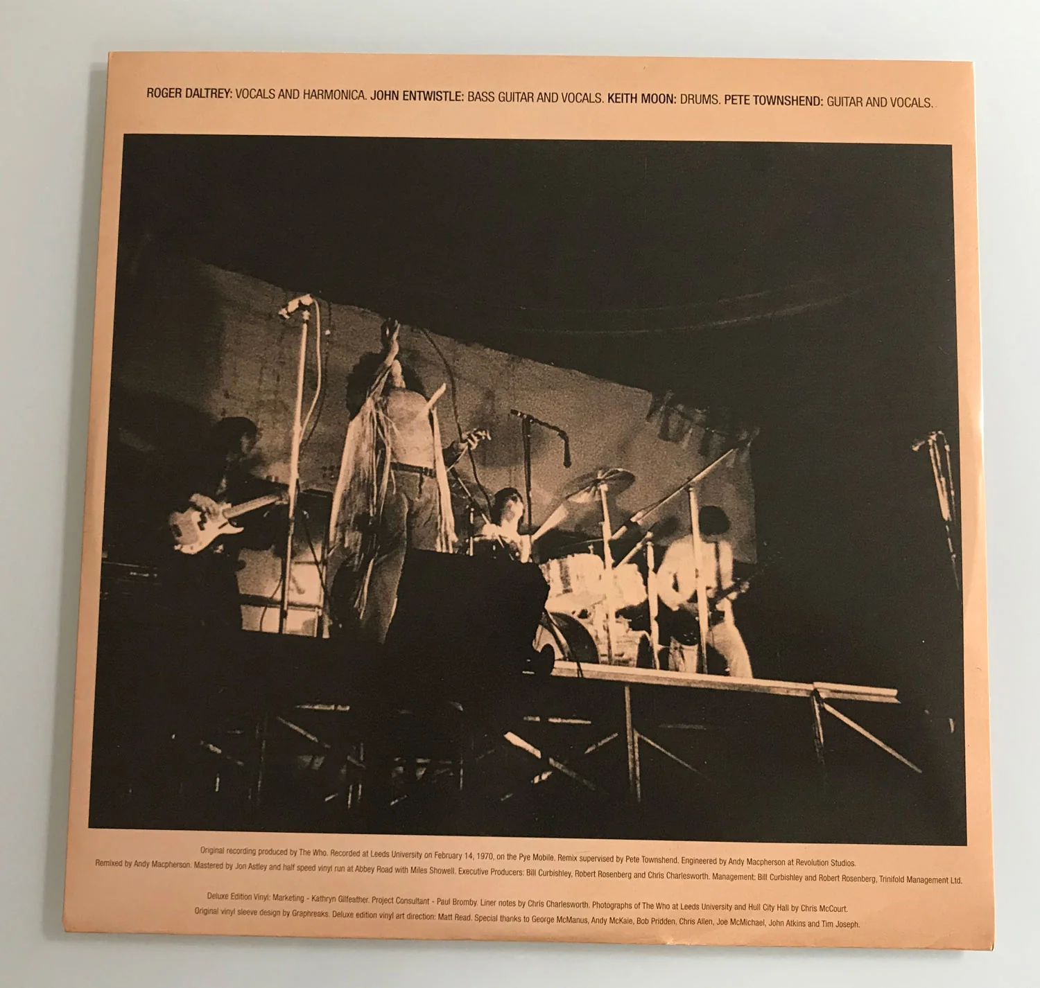 The Who / Live at Leeds 3LP deluxe half-speed mastered vinyl - Image 3