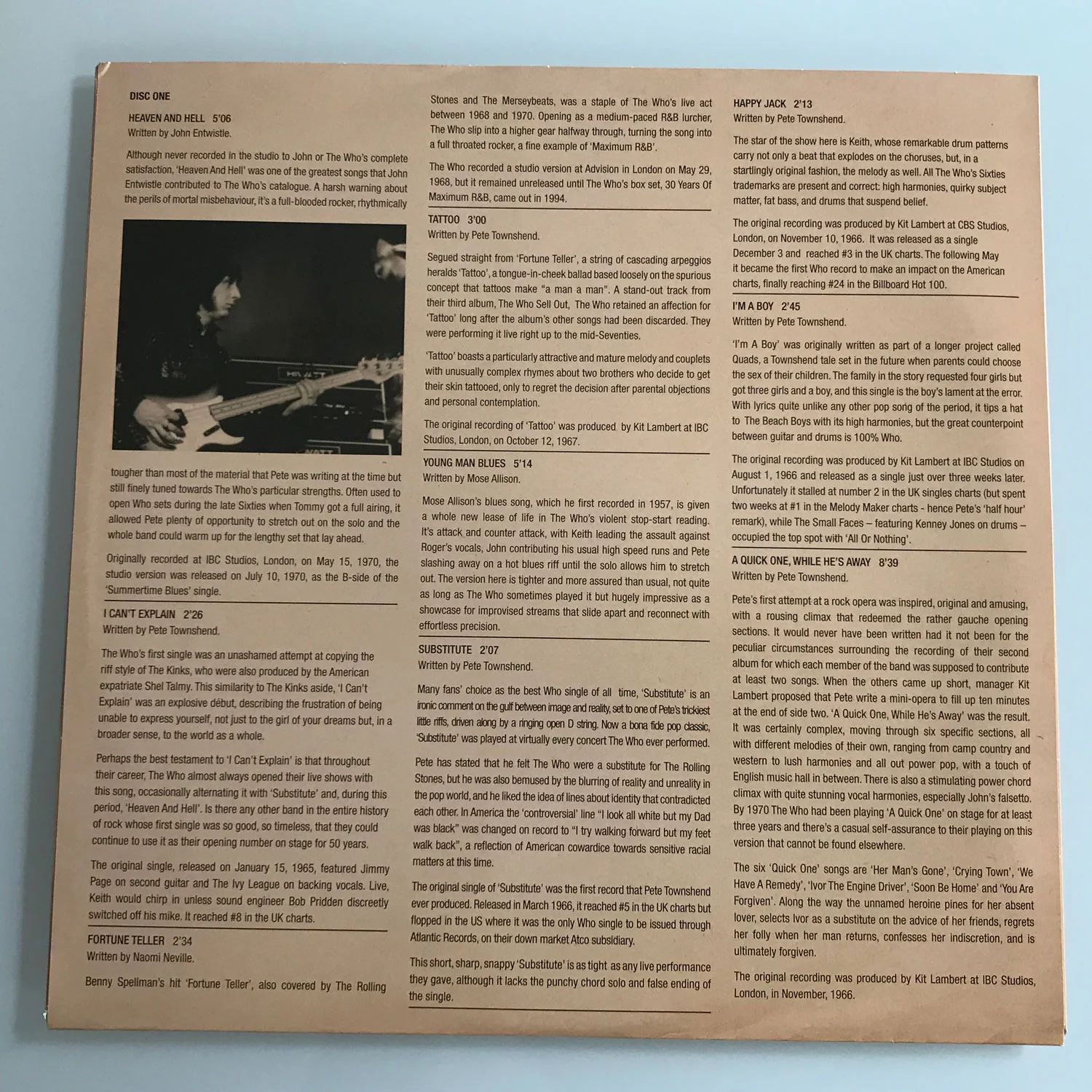 The Who / Live at Leeds 3LP deluxe half-speed mastered vinyl - Image 4