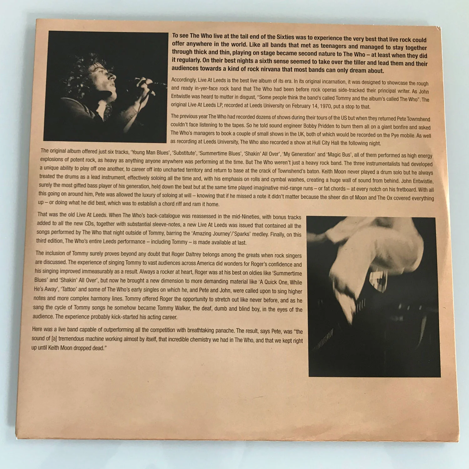 The Who / Live at Leeds 3LP deluxe half-speed mastered vinyl - Image 5