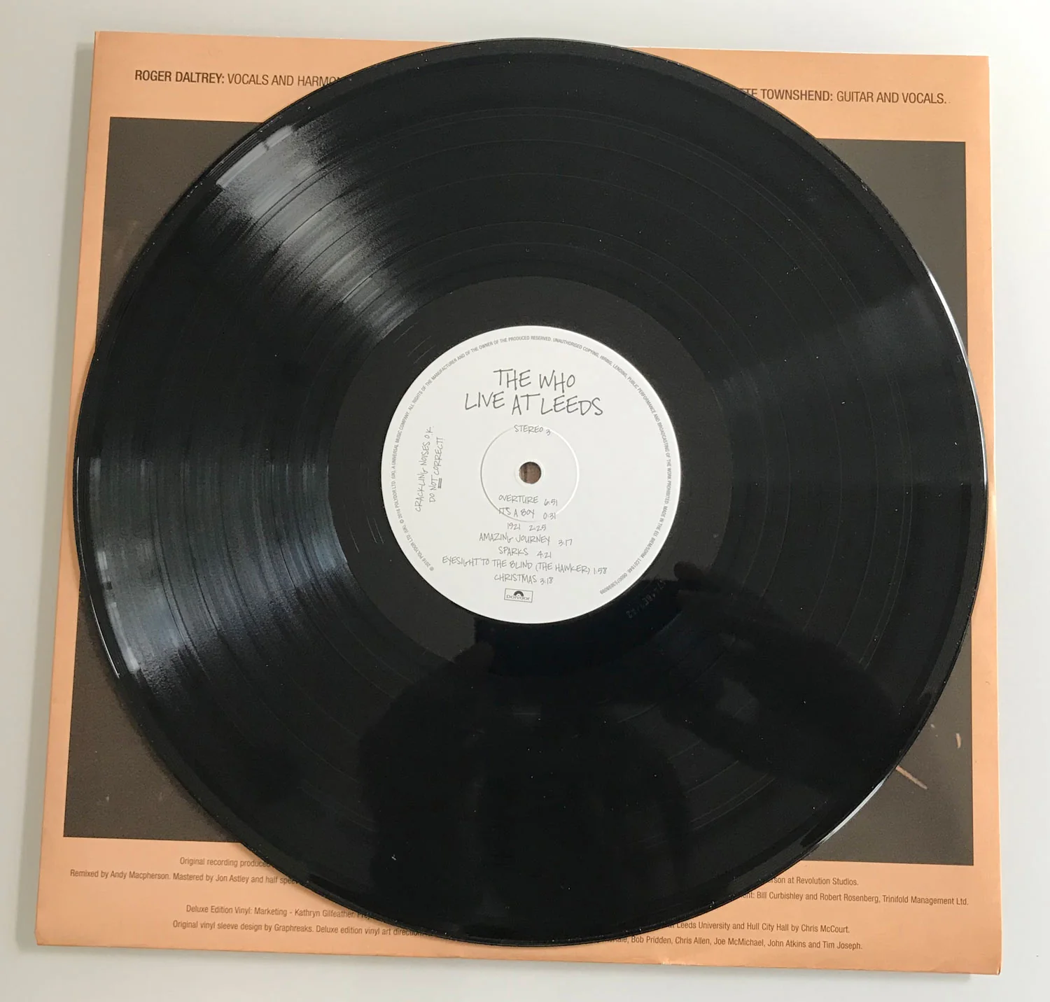 The Who / Live at Leeds 3LP deluxe half-speed mastered vinyl - Image 6