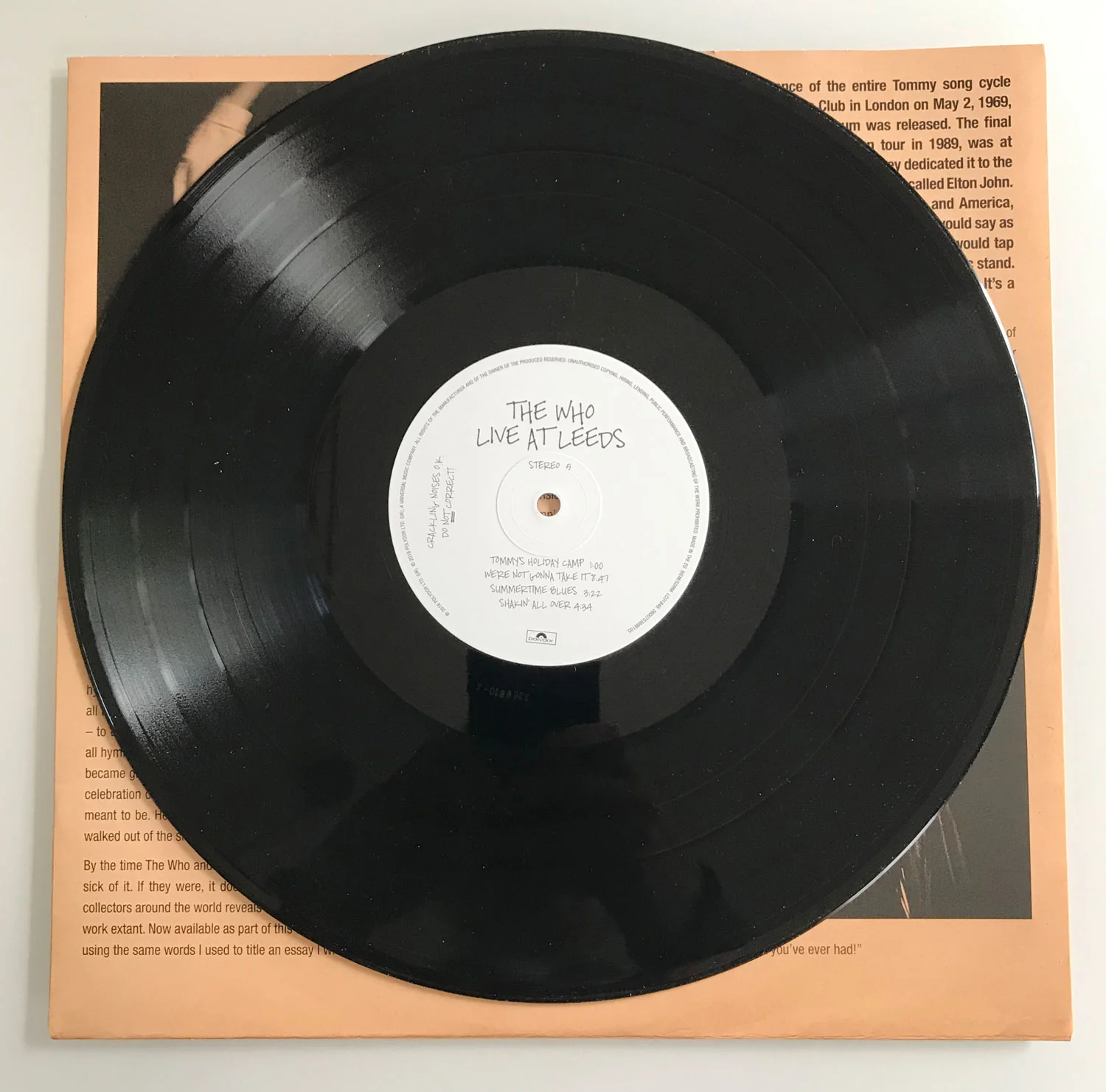 The Who / Live at Leeds 3LP deluxe half-speed mastered vinyl - Image 7