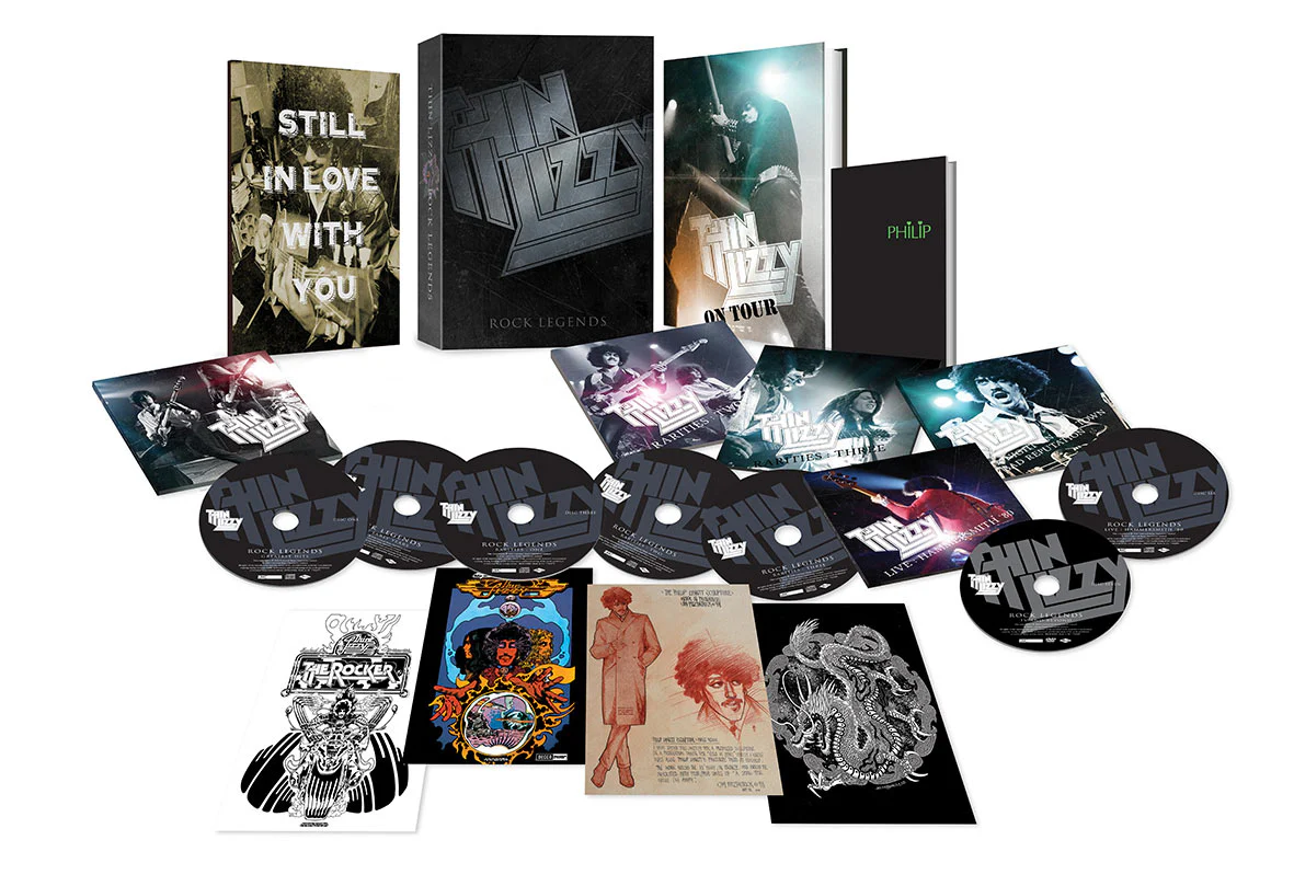 Thin Lizzy / Rock Legends 6CD+DVD box set - Image 2