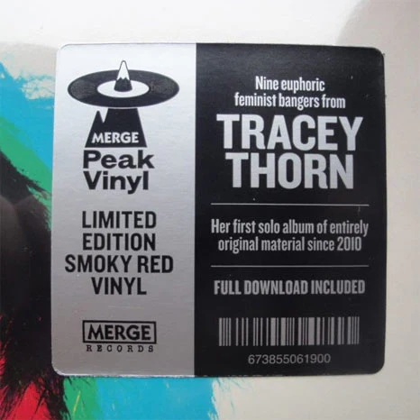 Tracey Thorn / Record Limited Edition Smoky Red Vinyl - Image 2